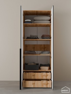 Шкаф Linnea MHR-2-4 2050х800х510 (ДВ-М 11.1.25) в Советском - sovetskiy.ok-mebel.com | фото 6