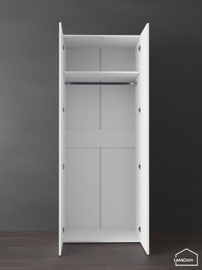 Шкаф Linnea MHR-2PO 2050х800х510 (Белый-М 11.1.2) в Советском - sovetskiy.ok-mebel.com | фото 4
