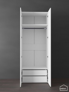 Шкаф Linnea MHR-2PO-3 2050х800х510 (Белый-М 11.1.1) в Советском - sovetskiy.ok-mebel.com | фото 4