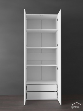 Шкаф Linnea MHR-2PO-4 2050х800х510 (Белый-М 11.1.1) в Советском - sovetskiy.ok-mebel.com | фото 5