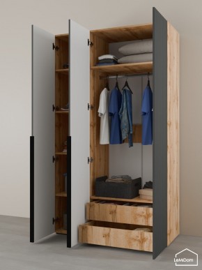 Шкаф Linnea MHR-3-2 2050х1200х510 (ДВ-М 11.1.25) в Советском - sovetskiy.ok-mebel.com | фото 6