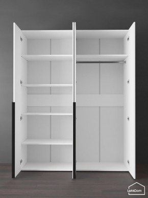 Шкаф Linnea MHR-4-1 2050х1600х510 (Белый-М 11.1.2) в Советском - sovetskiy.ok-mebel.com | фото 4