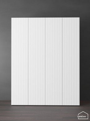 Шкаф Linnea MHR-4PO-1 2050х1600х510 (Белый-М 11.1.2) в Советском - sovetskiy.ok-mebel.com | фото 5