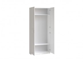 Шкаф МАКС двухстворчатый, цвет белый в Советском - sovetskiy.ok-mebel.com | фото 2
