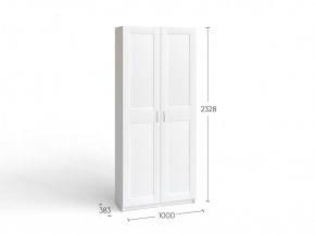 Шкаф МАКС двухстворчатый, цвет белый в Советском - sovetskiy.ok-mebel.com | фото 3