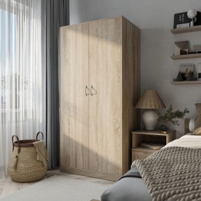 Шкаф ОРИОН двухдверный, цвет Дуб Сонома в Советском - sovetskiy.ok-mebel.com | фото 4