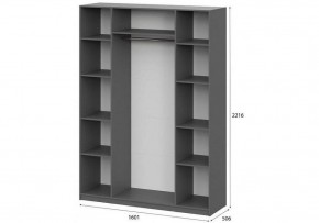 Шкаф платяной Даиго в Советском - sovetskiy.ok-mebel.com | фото 3