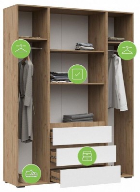 Шкаф платяной Элла в Советском - sovetskiy.ok-mebel.com | фото 4