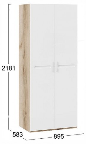 Шкаф платяной Фьюжн ТД-260.07.02 в Советском - sovetskiy.ok-mebel.com | фото 4