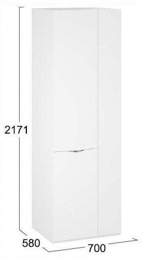 Шкаф платяной Глосс СМ-319.07.006 в Советском - sovetskiy.ok-mebel.com | фото 4