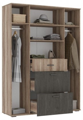 Шкаф платяной Паркинс в Советском - sovetskiy.ok-mebel.com | фото 2