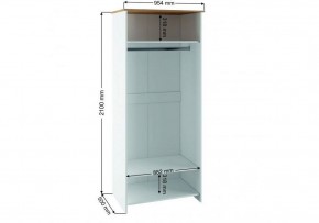 Шкаф платяной Теодора в Советском - sovetskiy.ok-mebel.com | фото 3