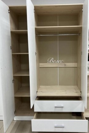Шкаф "Милана" 3-х створчатый с 2 ящиками в Советском - sovetskiy.ok-mebel.com | фото 2
