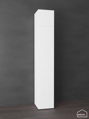 Шкаф с антресолью Linnea MHR-1POA-1 2450х400х510 (Белый-М 11.1.2) в Советском - sovetskiy.ok-mebel.com | фото