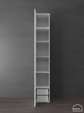 Шкаф с антресолью Linnea MHR-1POA-4 2450х400х510 (Белый-М 11.1.2) в Советском - sovetskiy.ok-mebel.com | фото 6
