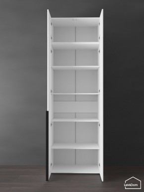Шкаф с антресолью Linnea MHR-2A-2 2450х800х510 (Белый-М 11.1.2) в Советском - sovetskiy.ok-mebel.com | фото 4