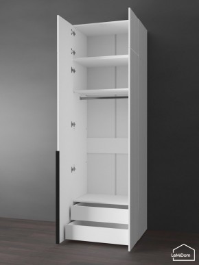 Шкаф с антресолью Linnea MHR-2A-3 2450х800х510 (Белый-М 11.1.2) в Советском - sovetskiy.ok-mebel.com | фото 5