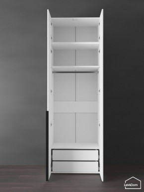 Шкаф с антресолью Linnea MHR-2A-3 2450х800х510 (Белый-М 11.1.2) в Советском - sovetskiy.ok-mebel.com | фото 6