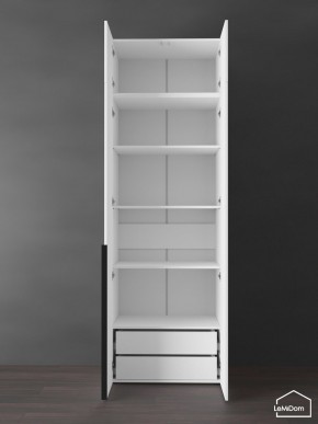 Шкаф с антресолью Linnea MHR-2A-4 2450х800х510 (Белый-М 11.1.2) в Советском - sovetskiy.ok-mebel.com | фото 6