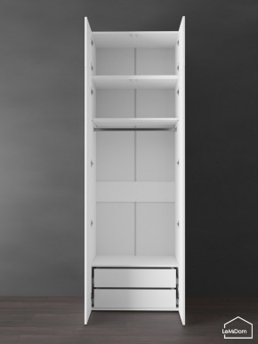 Шкаф с антресолью Linnea MHR-2POA-3 2450х800х510 (Белый-М 11.1.1) в Советском - sovetskiy.ok-mebel.com | фото 5