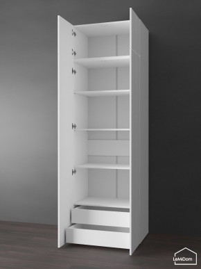 Шкаф с антресолью Linnea MHR-2POA-4 2450х800х510 (Белый-М 11.1.2) в Советском - sovetskiy.ok-mebel.com | фото 5