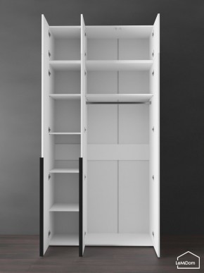 Шкаф с антресолью Linnea MHR-3A-1 2450х1200х510 (Белый-М 11.1.2) в Советском - sovetskiy.ok-mebel.com | фото 5