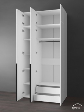 Шкаф с антресолью Linnea MHR-3A-2 2450х1200х510 (Белый-М 11.1.2) в Советском - sovetskiy.ok-mebel.com | фото 5