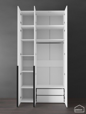Шкаф с антресолью Linnea MHR-3A-2 2450х1200х510 (Белый-М 11.1.2) в Советском - sovetskiy.ok-mebel.com | фото 6