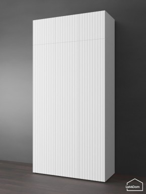 Шкаф с антресолью Linnea MHR-3POA-1 2450х1200х510 (Белый-М 11.1.2) в Советском - sovetskiy.ok-mebel.com | фото