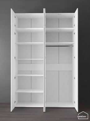 Шкаф с антресолью Linnea MHR-4POA-1 2450х1600х510 (Белый-М 11.1.2) в Советском - sovetskiy.ok-mebel.com | фото 4
