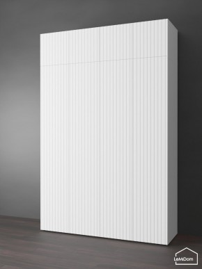 Шкаф с антресолью Linnea MHR-4POA-2 2450х1600х510 (Белый-М 11.1.2) в Советском - sovetskiy.ok-mebel.com | фото