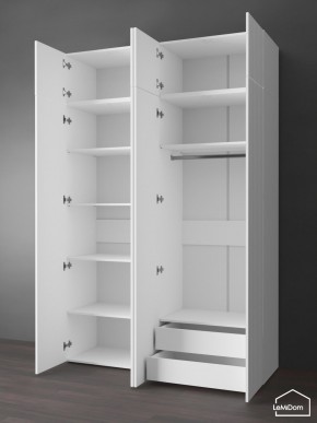 Шкаф с антресолью Linnea MHR-4POA-2 2450х1600х510 (Белый-М 11.1.2) в Советском - sovetskiy.ok-mebel.com | фото 6