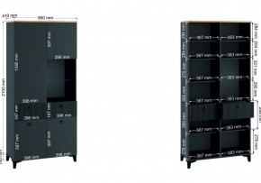 Шкаф-витрина Ника в Советском - sovetskiy.ok-mebel.com | фото 3