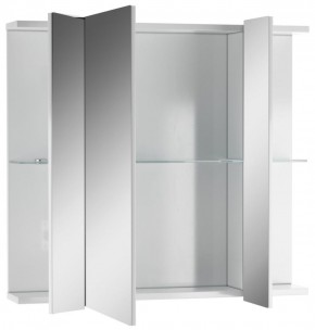 Шкаф-зеркало Мега 75 АЙСБЕРГ (DM4604HZ) в Советском - sovetskiy.ok-mebel.com | фото 2