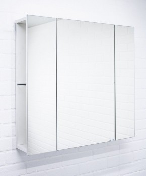 Шкаф-зеркало Мега 75 АЙСБЕРГ (DM4604HZ) в Советском - sovetskiy.ok-mebel.com | фото 6