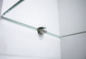 Шкаф-зеркало Мега 85 АЙСБЕРГ (DM4605HZ) в Советском - sovetskiy.ok-mebel.com | фото 9