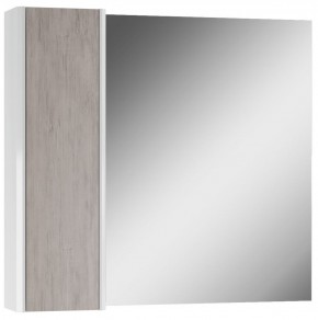 Шкаф-зеркало Uno 80 Дуб серый левый/правый Домино (DU1504HZ) в Советском - sovetskiy.ok-mebel.com | фото 6