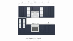 Кухонный гарнитур Вена в Советском - sovetskiy.ok-mebel.com | фото 3