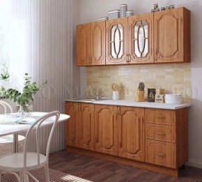 СКАЗКА Кухонный гарнитур 2,0 (Ольха матовая) в Советском - sovetskiy.ok-mebel.com | фото