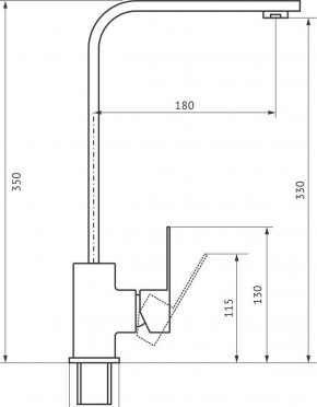 Смеситель MS-012 в Советском - sovetskiy.ok-mebel.com | фото 2