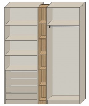 Спальня Серый камень + Кровать (серии «ГЕСТИЯ») в Советском - sovetskiy.ok-mebel.com | фото 7