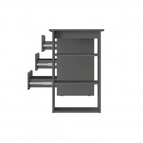 Спальня Симпл (графит) модульная в Советском - sovetskiy.ok-mebel.com | фото 23