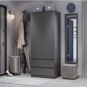 Спальня Симпл (графит) модульная в Советском - sovetskiy.ok-mebel.com | фото 33