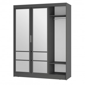 Спальня Симпл (графит) модульная в Советском - sovetskiy.ok-mebel.com | фото 48