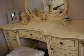 Спальный гарнитур Мона Лиза (крем) 1600 в Советском - sovetskiy.ok-mebel.com | фото 11