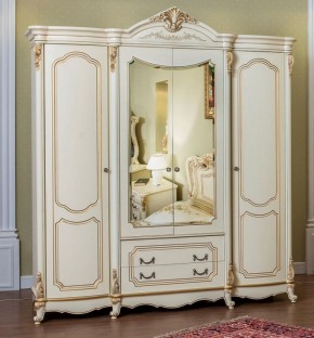 Спальный гарнитур Мона Лиза (крем) 1600 в Советском - sovetskiy.ok-mebel.com | фото 6