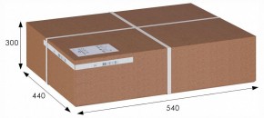 Стеллаж комбинированный Джульетта Л в Советском - sovetskiy.ok-mebel.com | фото 3