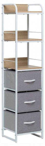 Стеллаж комбинированный Ноа в Советском - sovetskiy.ok-mebel.com | фото