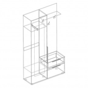 СТИЛ Прихожая (модульная) в Советском - sovetskiy.ok-mebel.com | фото 3