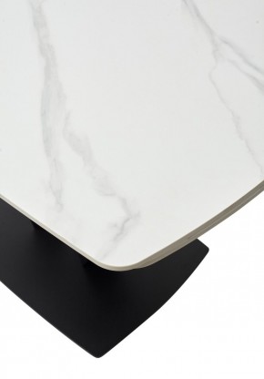 Стол ALATRI 120 MATT WHITE MARBLE SOLID CERAMIC / BLACK, ®DISAUR в Советском - sovetskiy.ok-mebel.com | фото 11